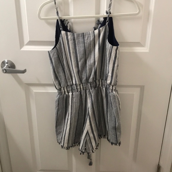 Striped Romper - Picture 2 of 3